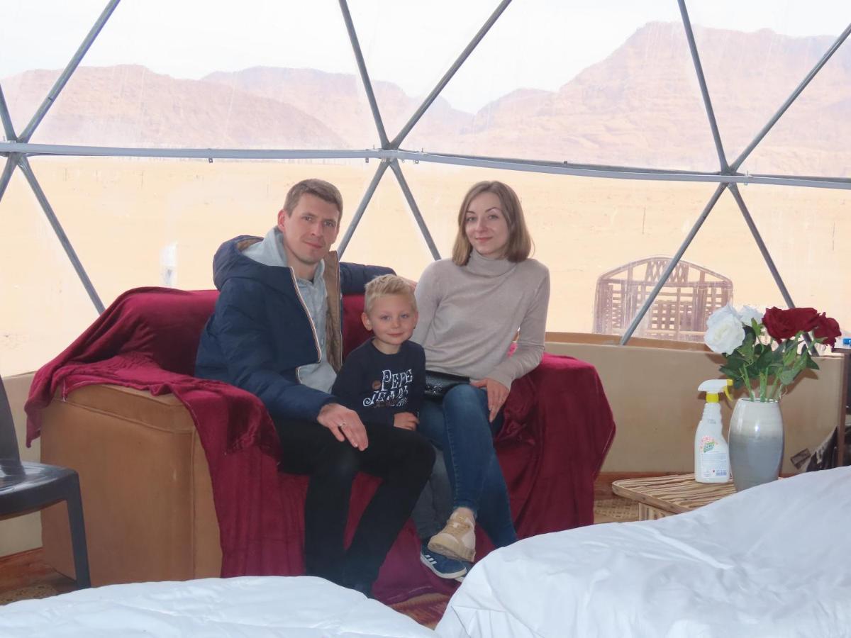 Rum Warm Bubble Camp Hotel Wadi Rum Eksteriør billede