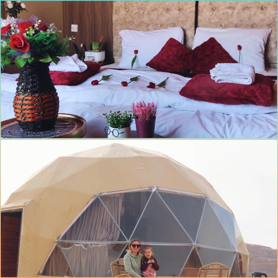 Rum Warm Bubble Camp Hotel Wadi Rum Eksteriør billede